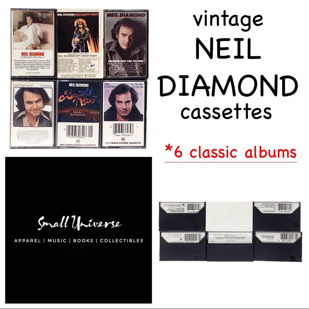 NEIL DIAMOND cassettes (VTG)